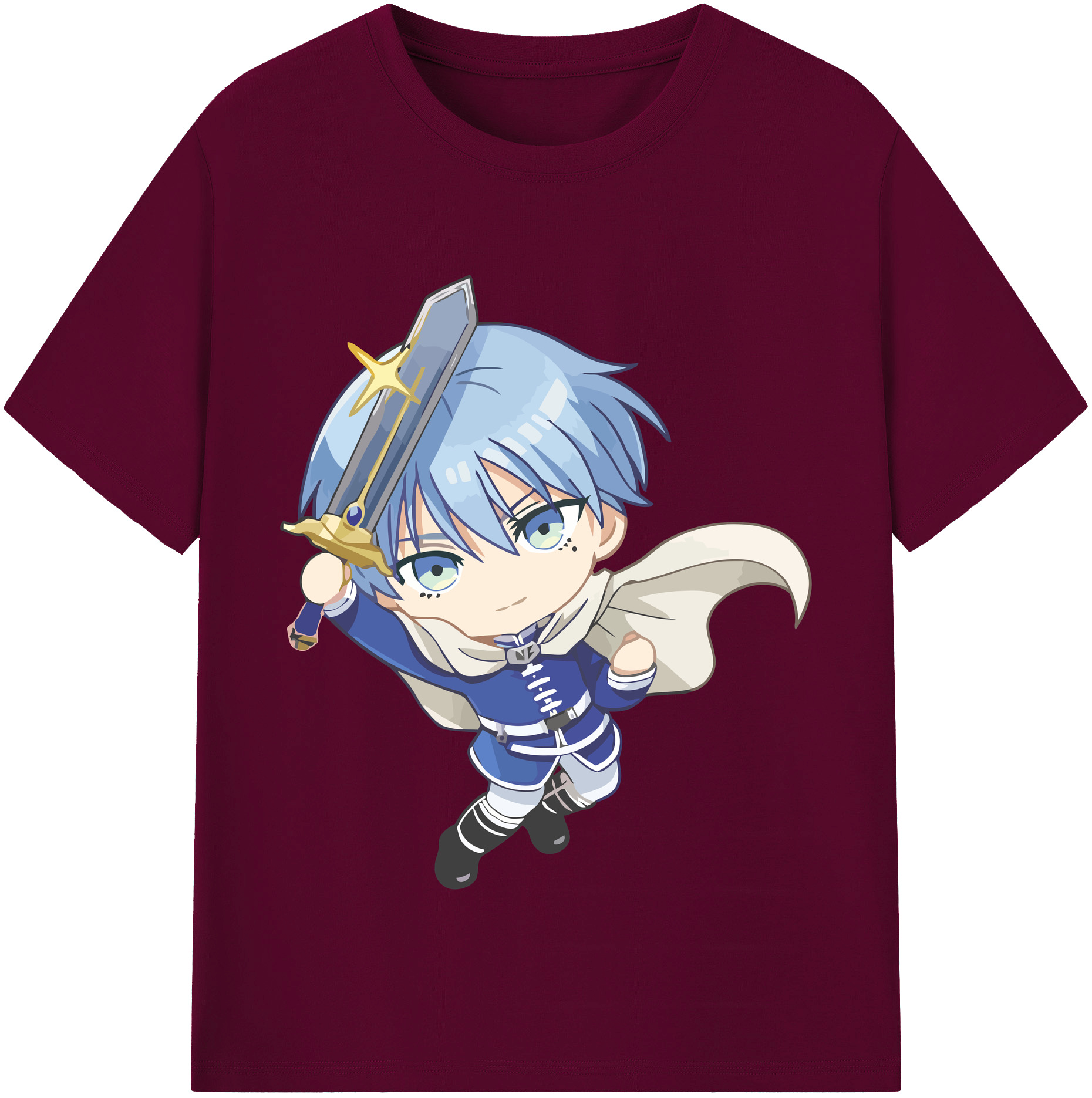 （画像用） 葬送のフリーレン Frieren レディースカジュアルプリントTシャツ（綿100％）